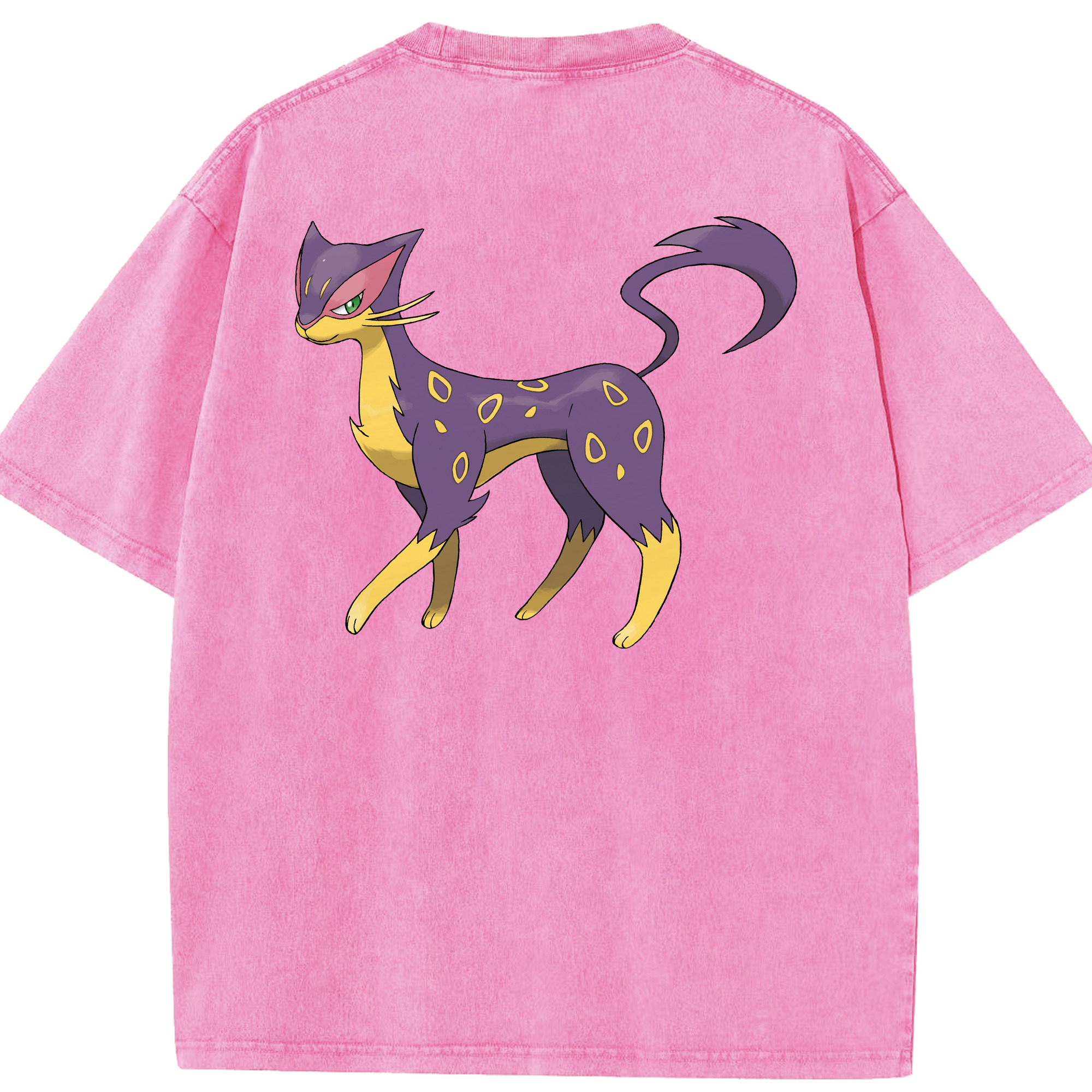 （画像用） ポケットモンスター Pokémon 綿100% ヴィンテージ風 半袖Tシャツ（背面プリント）